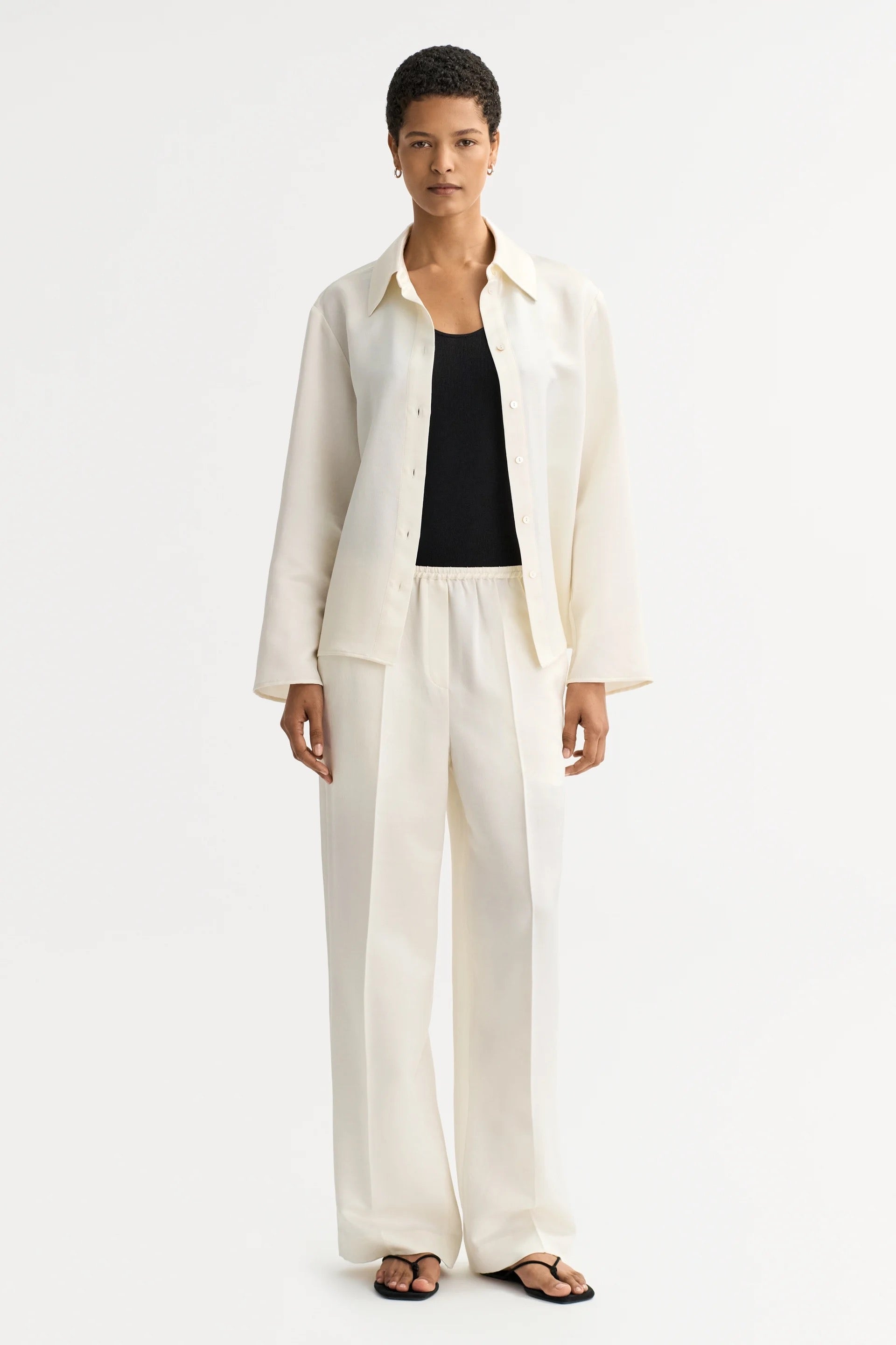 Soft Goat Silk Pants
