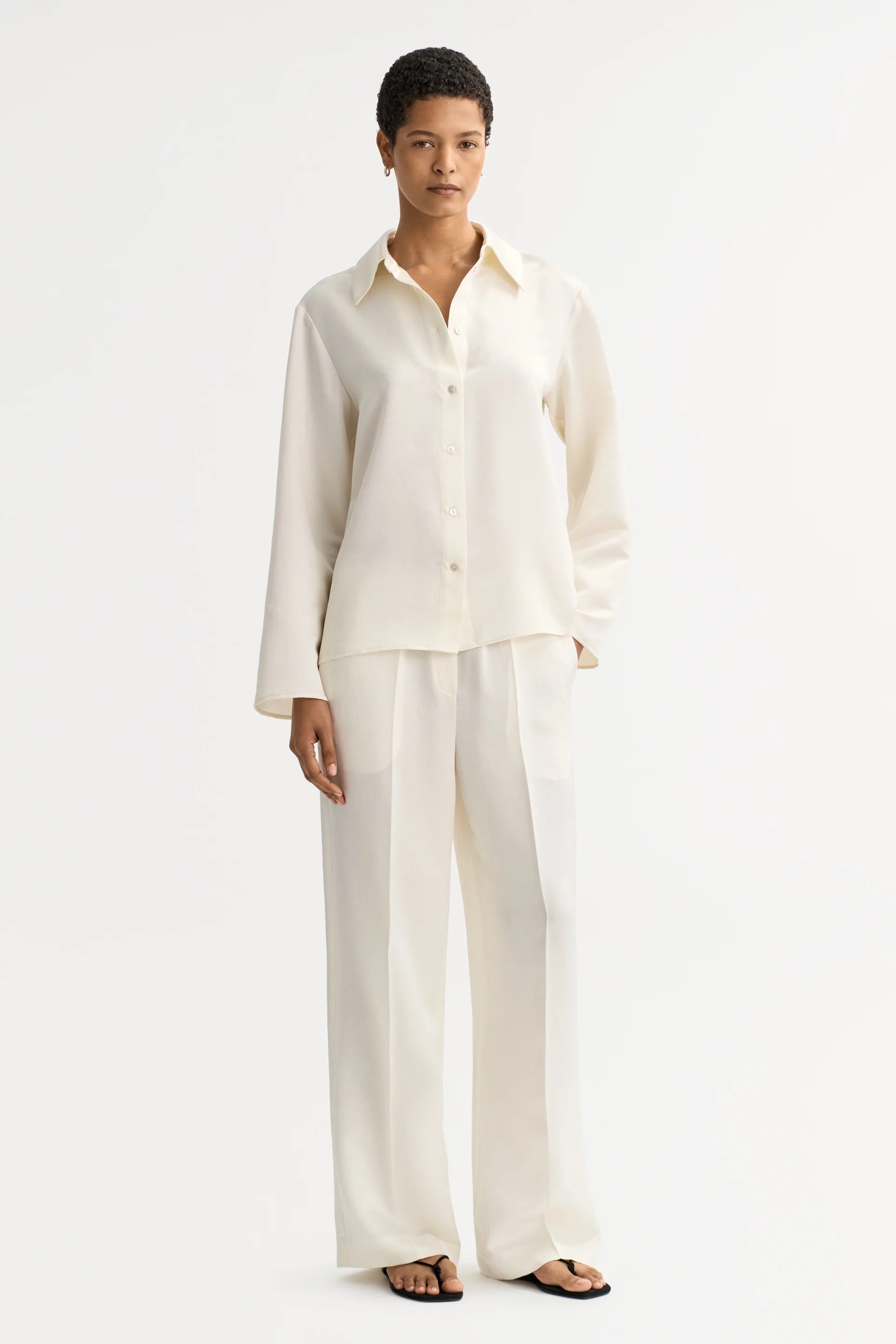 Soft Goat Silk Shirt