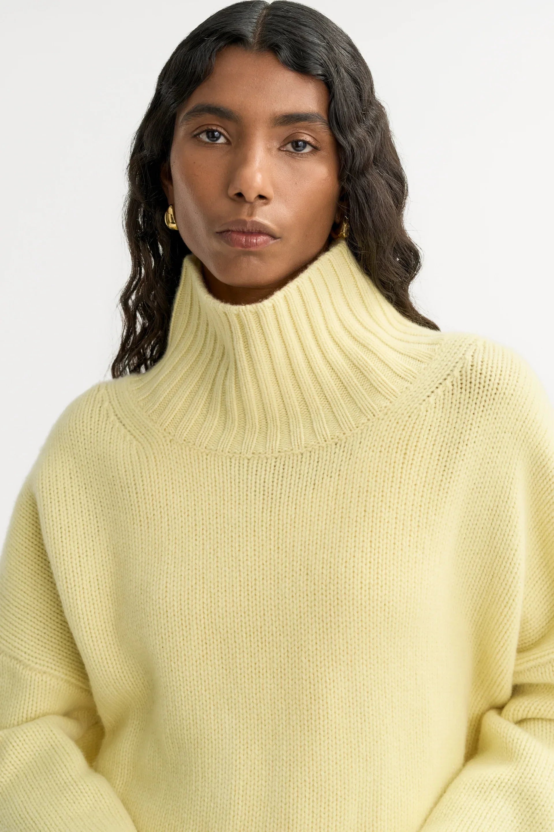 Soft Goat Girlfriend Turtleneck