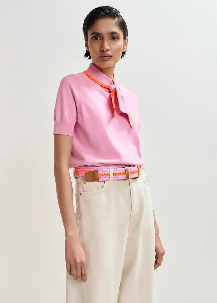 Essentiel Jonda Contrast Colour Polo