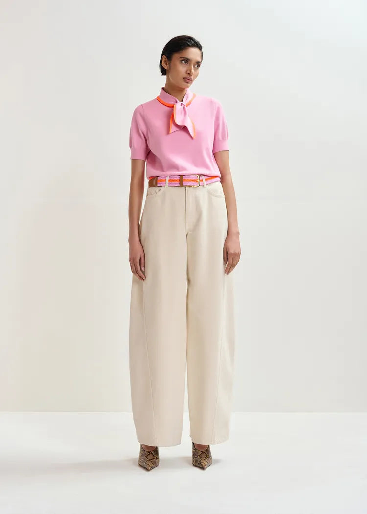 Essentiel Jonda Contrast Colour Polo