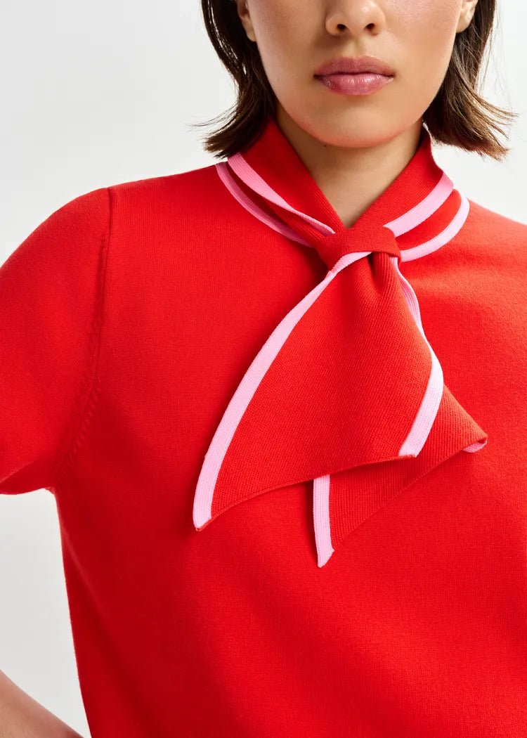 Essentiel Jonda Contrast Colour Polo