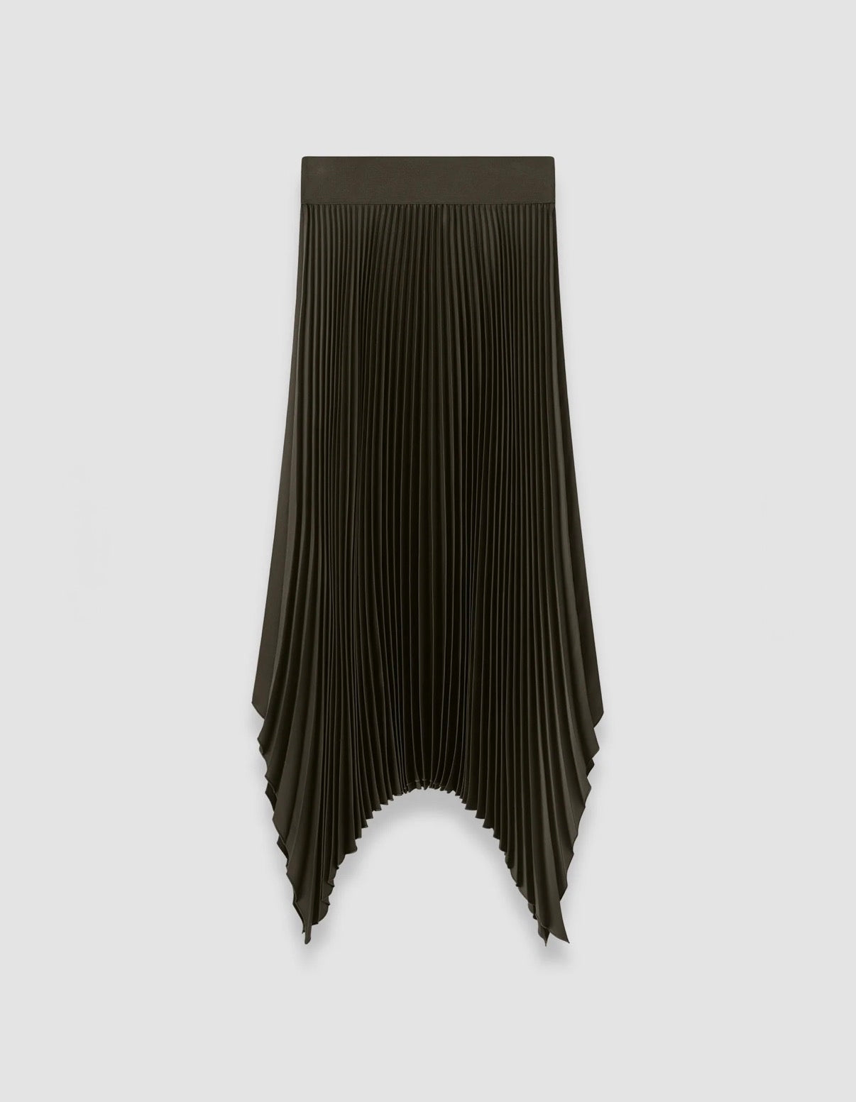 Joseph Ade Knit Weave Plissé Skirt