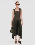 Joseph Ade Knit Weave Plissé Skirt