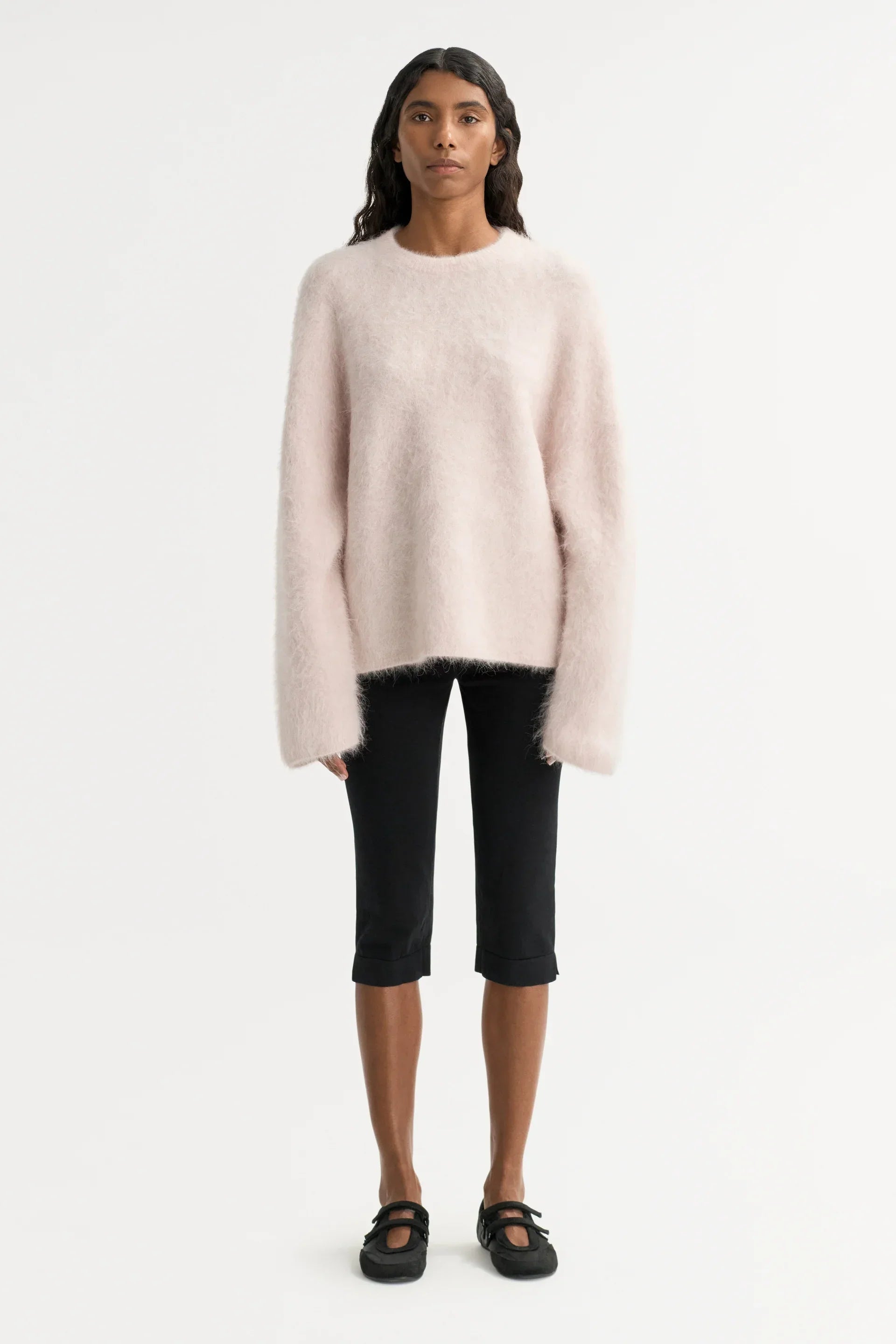Soft Goat Alpaca Crewneck
