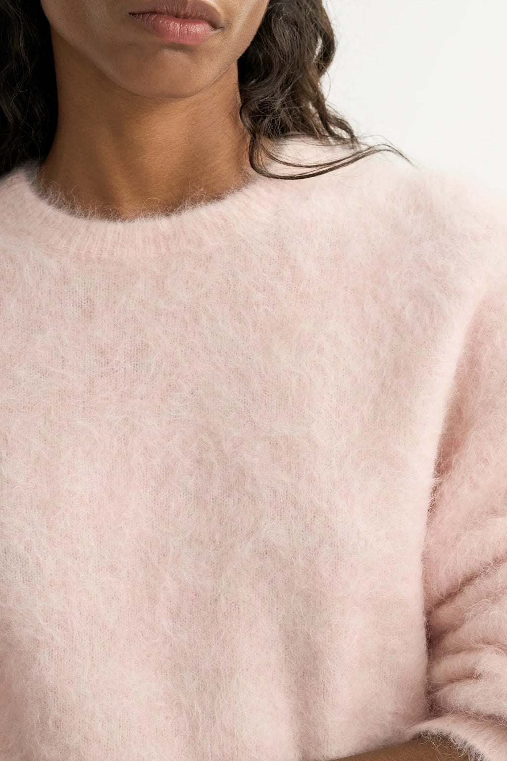 Soft Goat Alpaca Crewneck