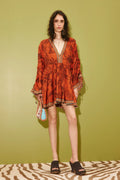 ALEMAIS MONKEY DANCE MINI DRESS