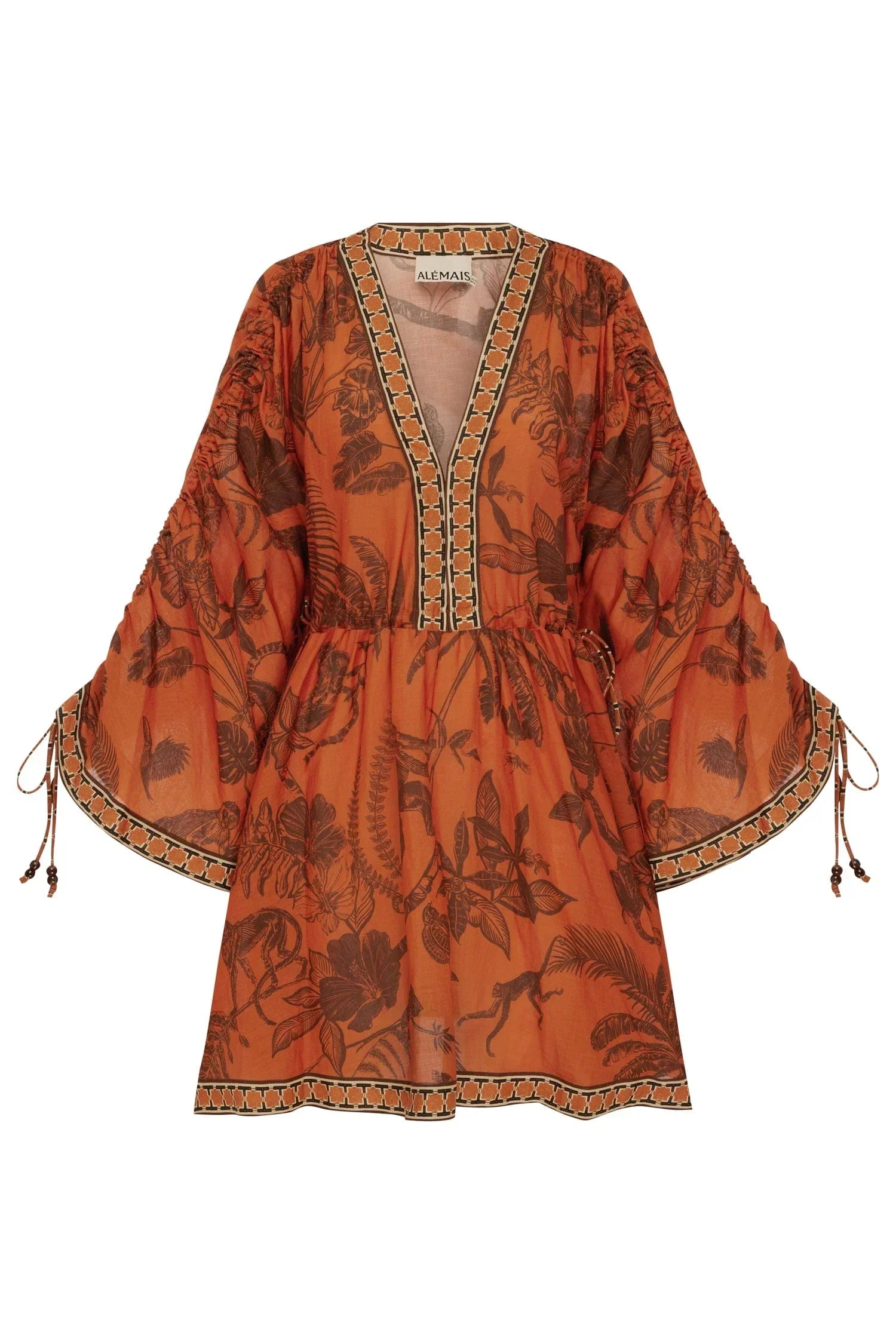 ALEMAIS MONKEY DANCE MINI DRESS