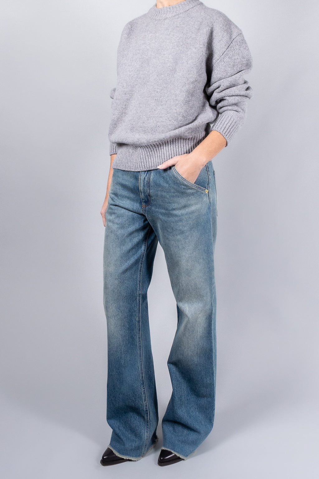 Darkpark Lara Relaxed Fit Carpenter Denim