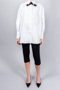 Joseph Ferrus Tuxedo Blouse