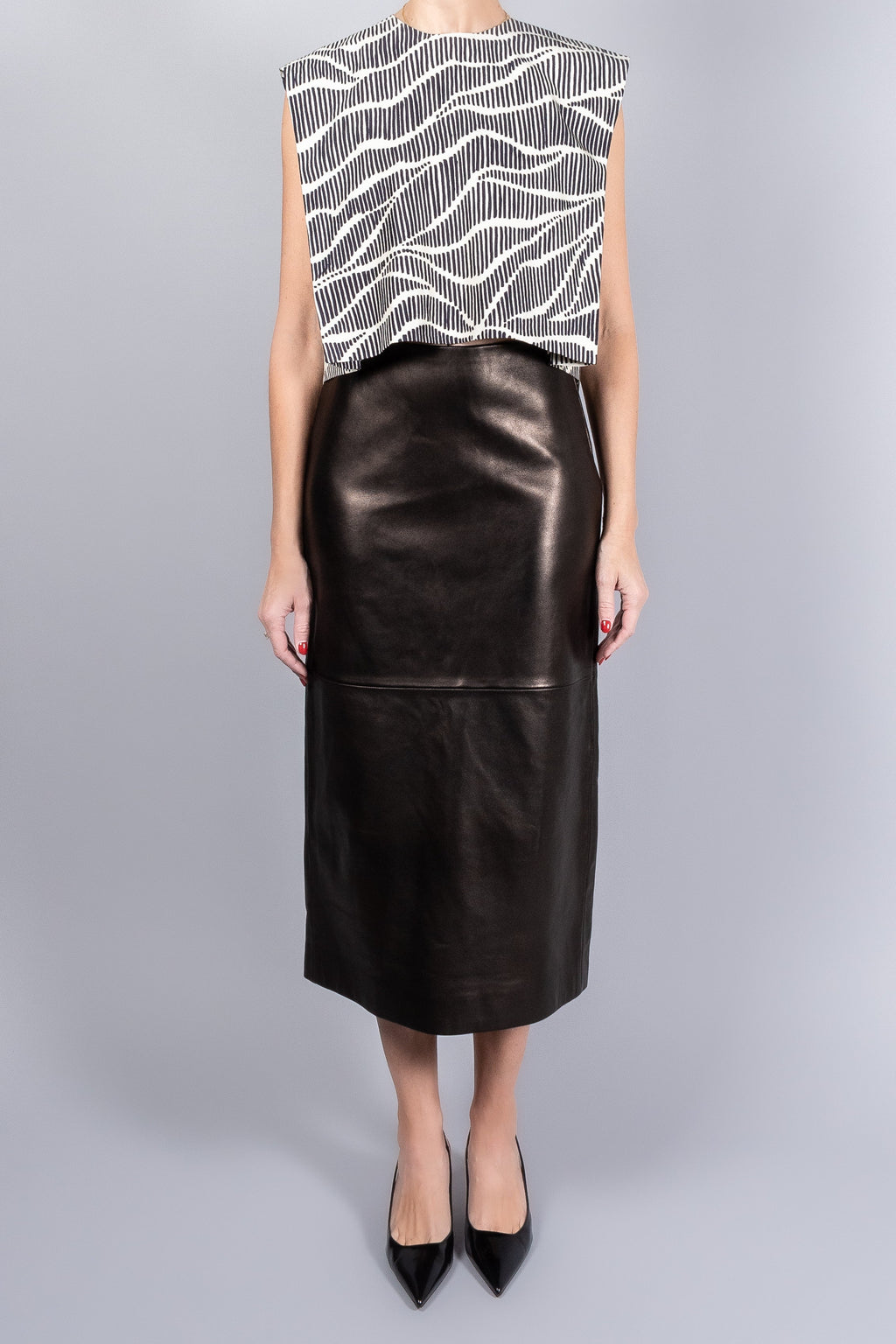 Kallmeyer Emilee Leather Skirt