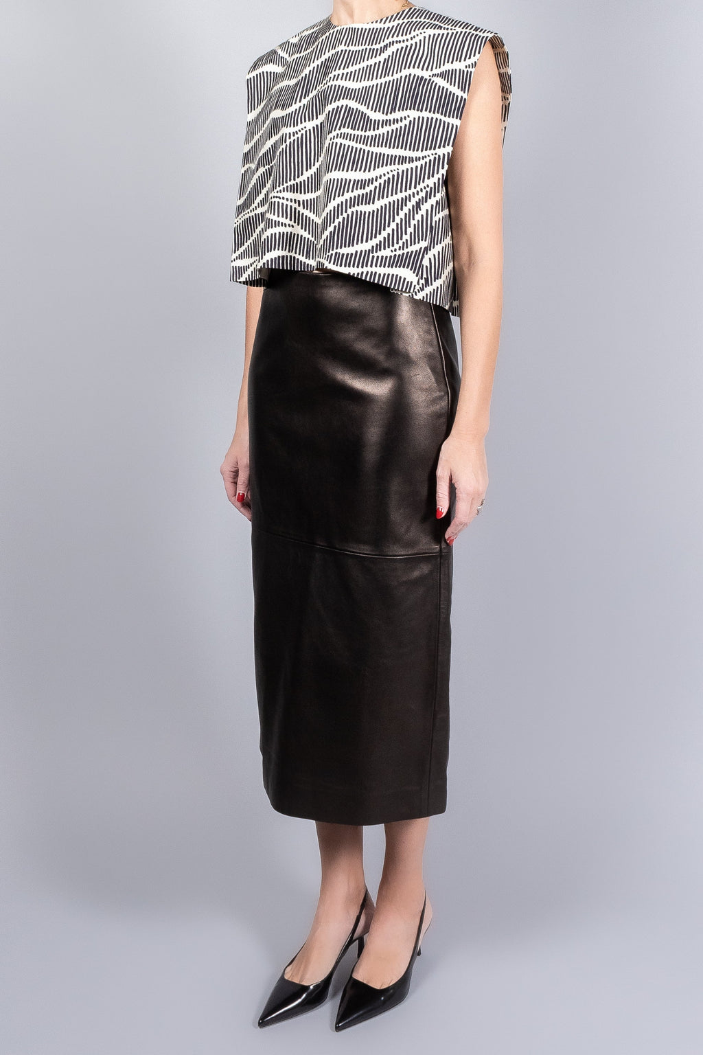 Kallmeyer Emilee Leather Skirt