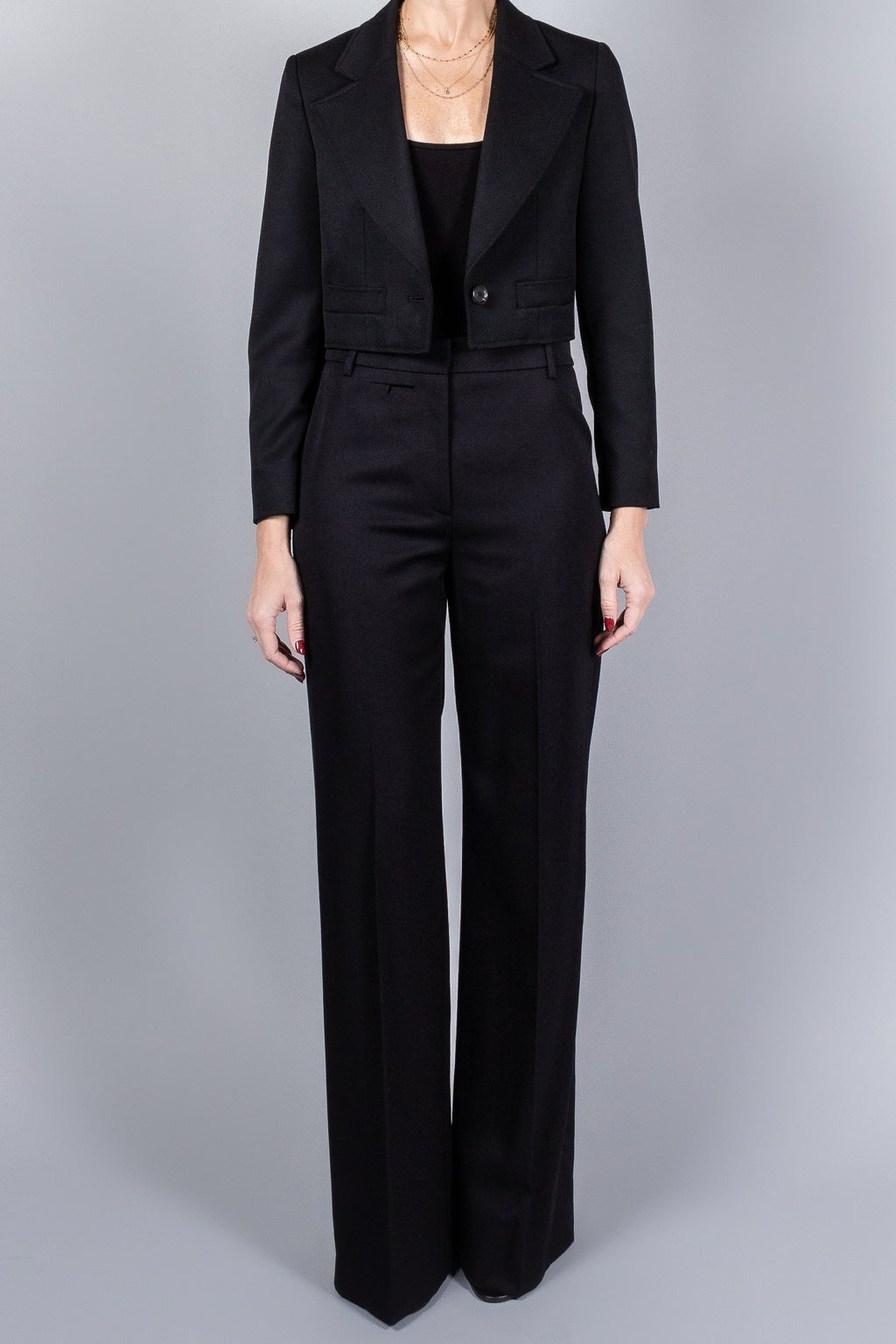Nili Lotan Belino Cropped Jacket