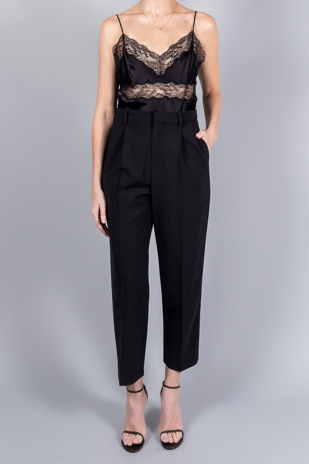 Gauchere Cropped Dress Pants