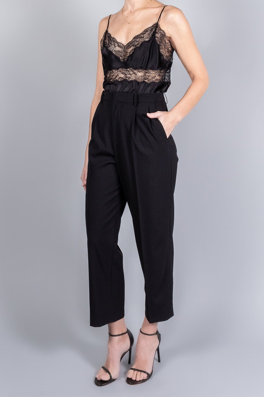 Gauchere Cropped Dress Pants