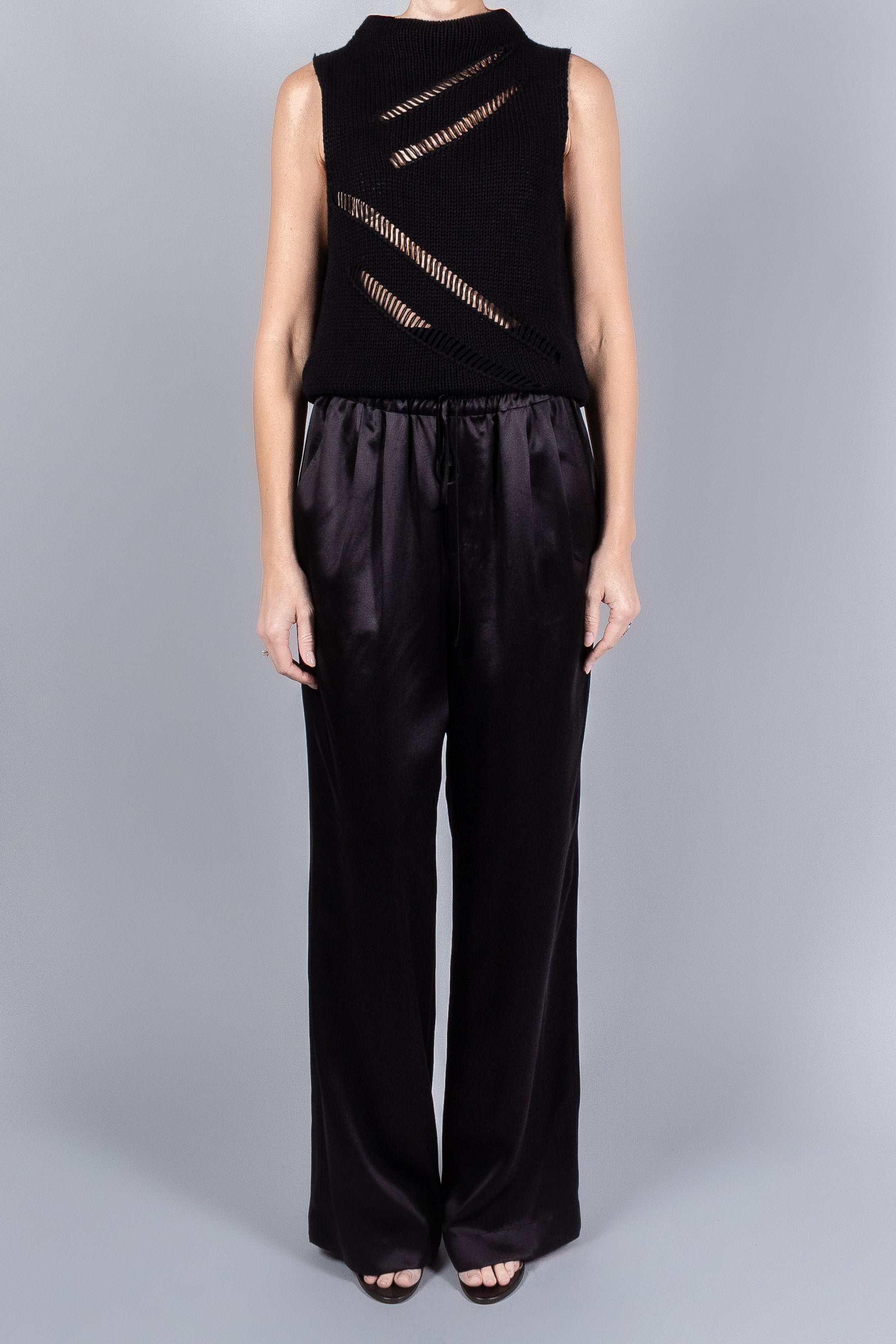 Gauchere Slash Knit Tank