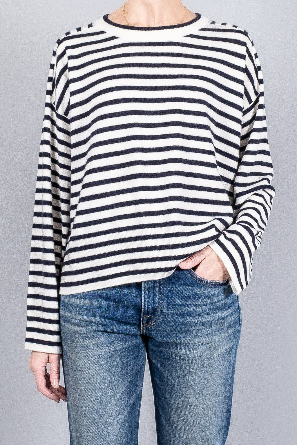 Closed Striped Cashmere Longsleeve