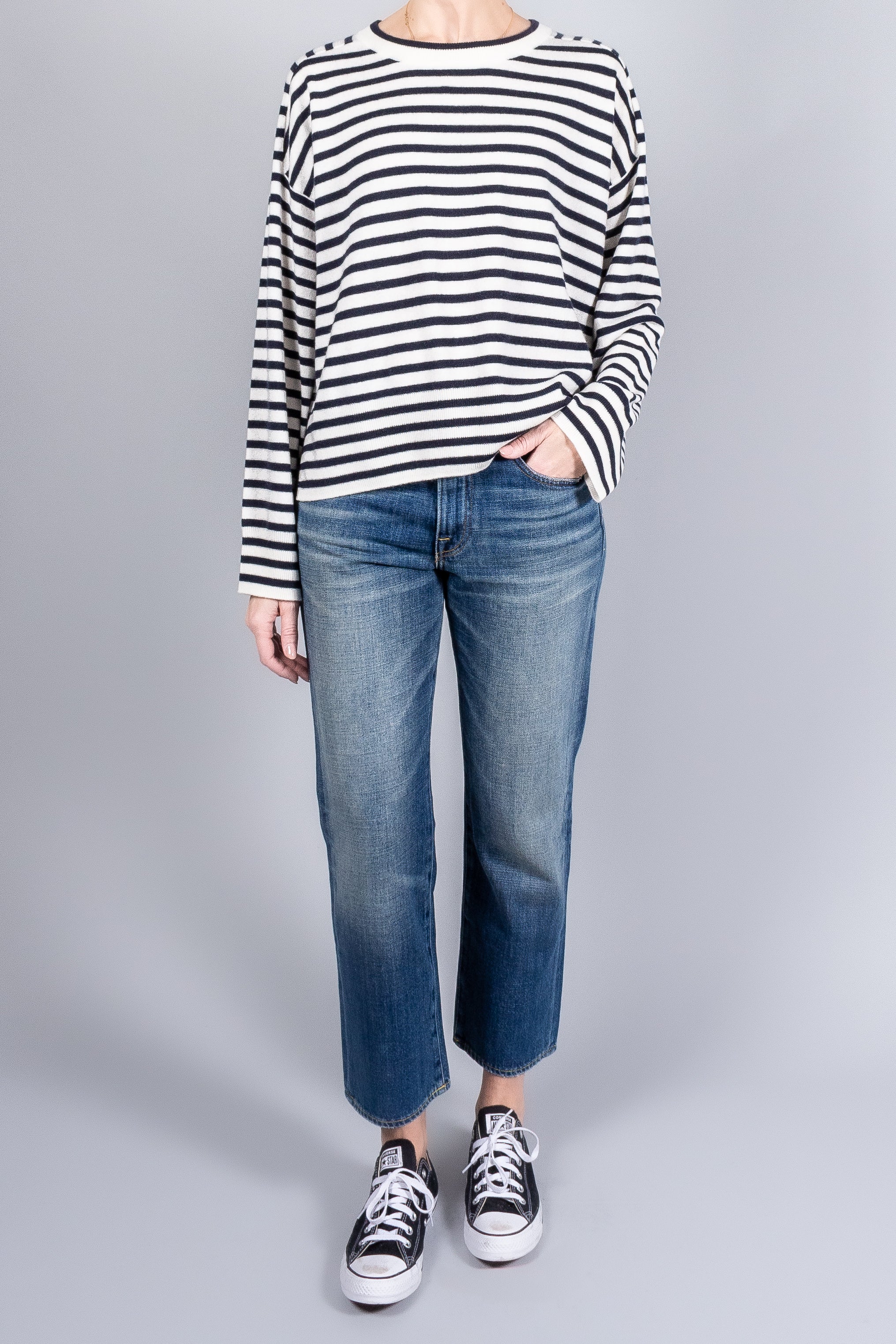 Closed Striped Cashmere Longsleeve