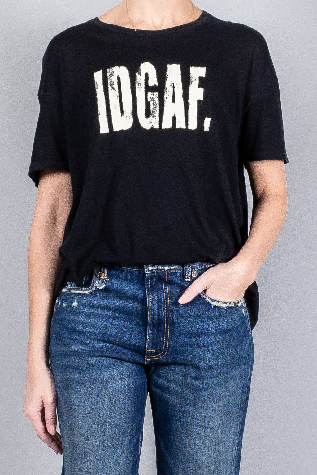 R13 "I Don'T Give A F" T-Shirt
