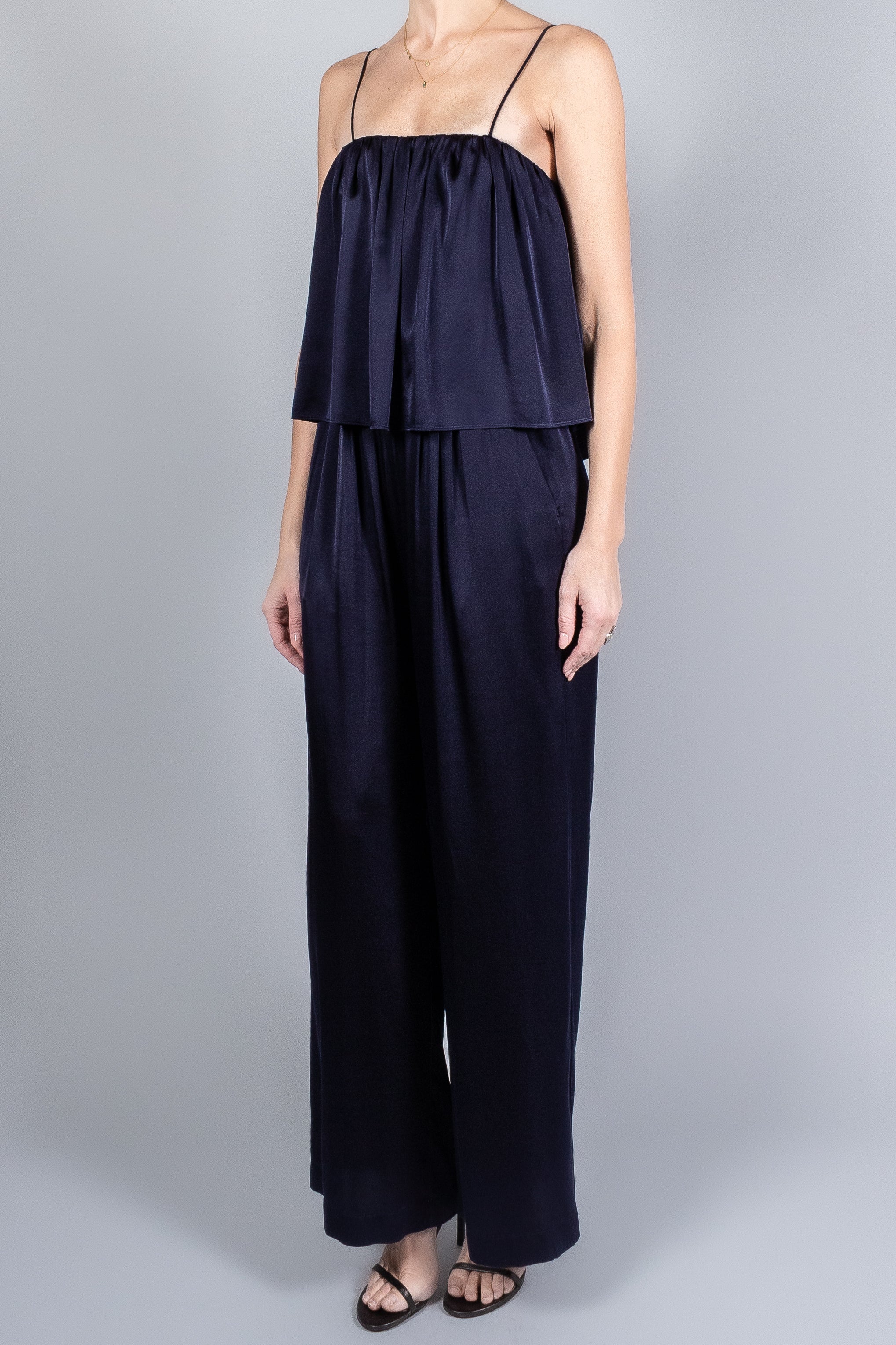 Forte Forte Shiny Cropped Top
