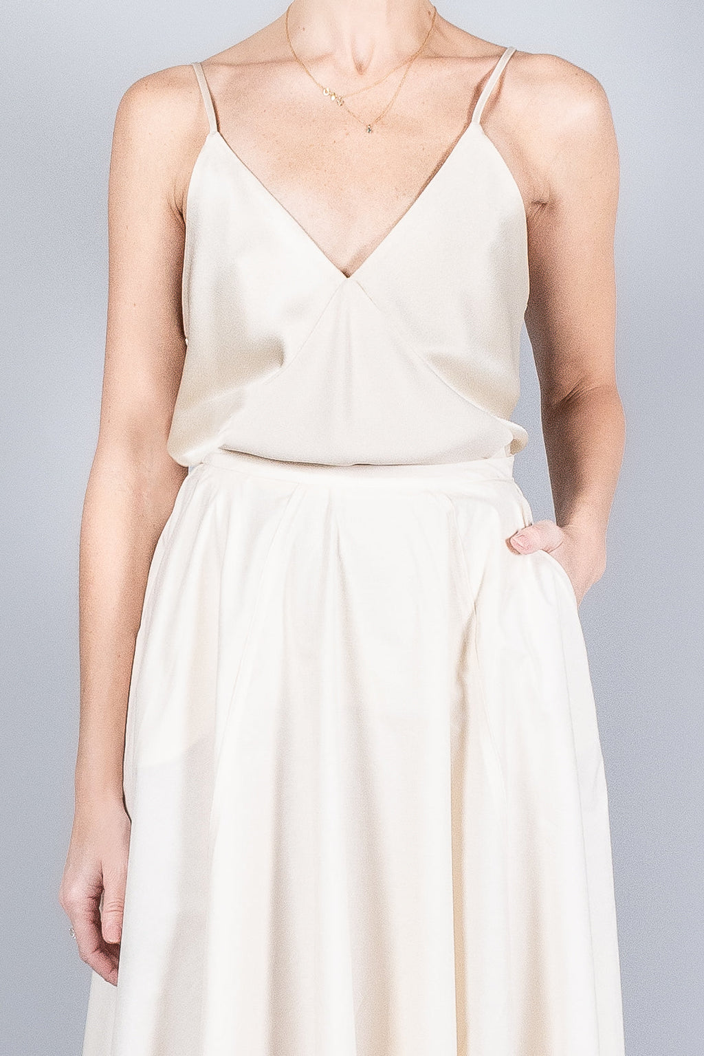 Forte Forte Envers Satin Slip Top