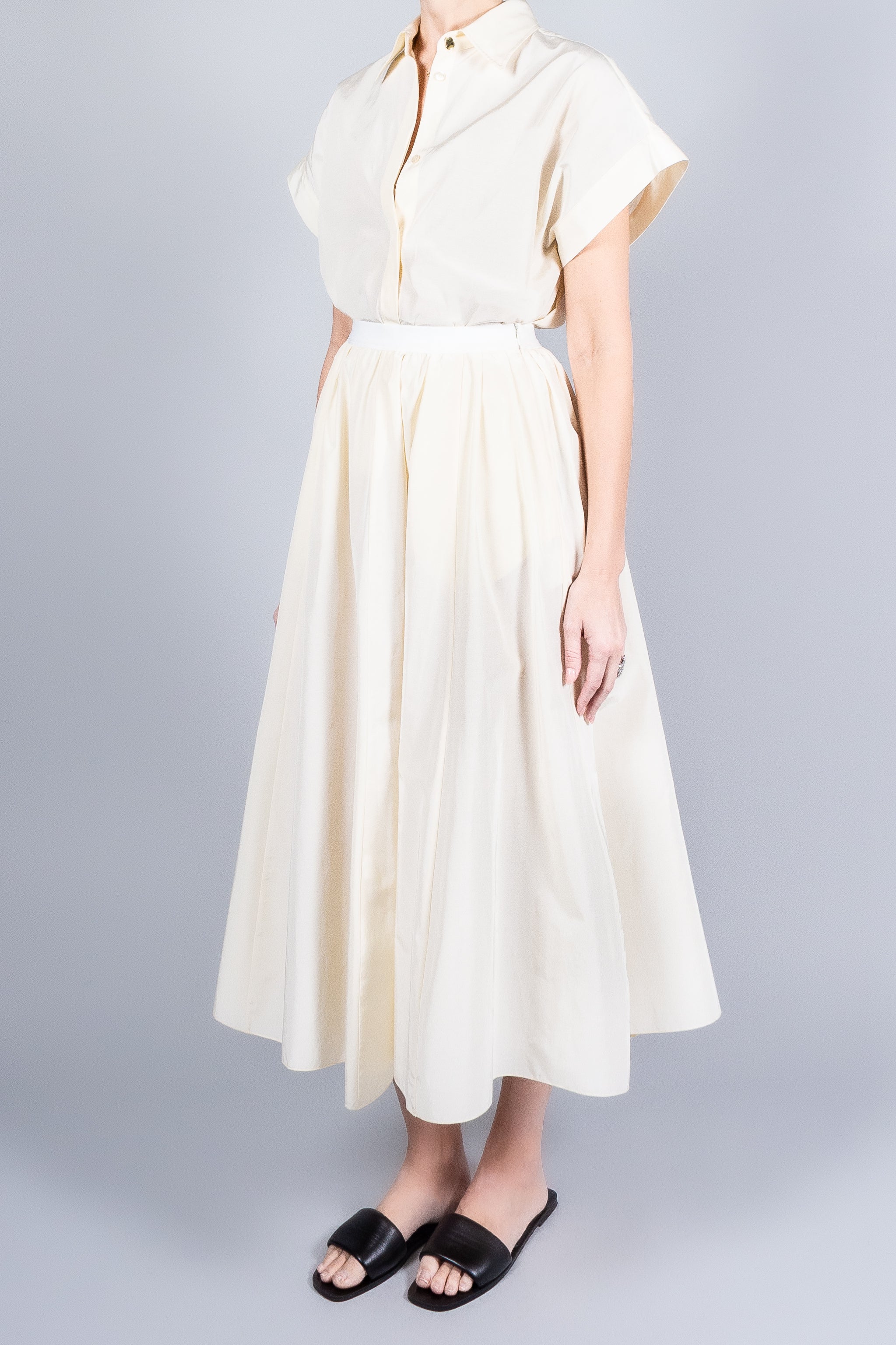 Forte Forte Chic Taffettas Sleeveless Shirt