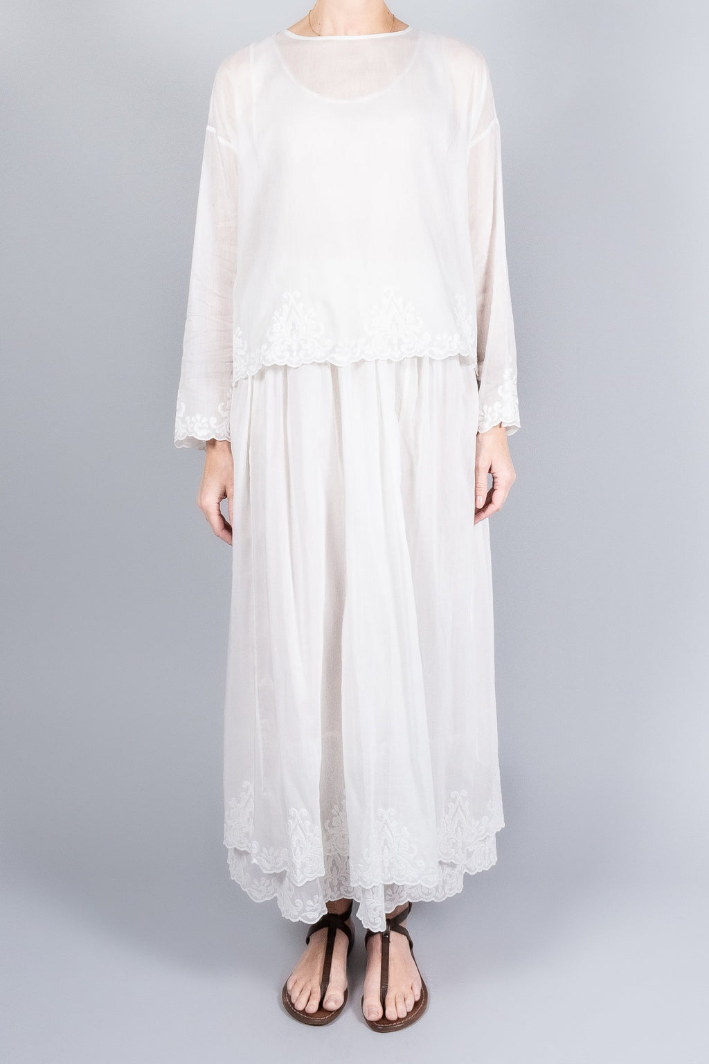 Forte Forte Embroidered Skirt