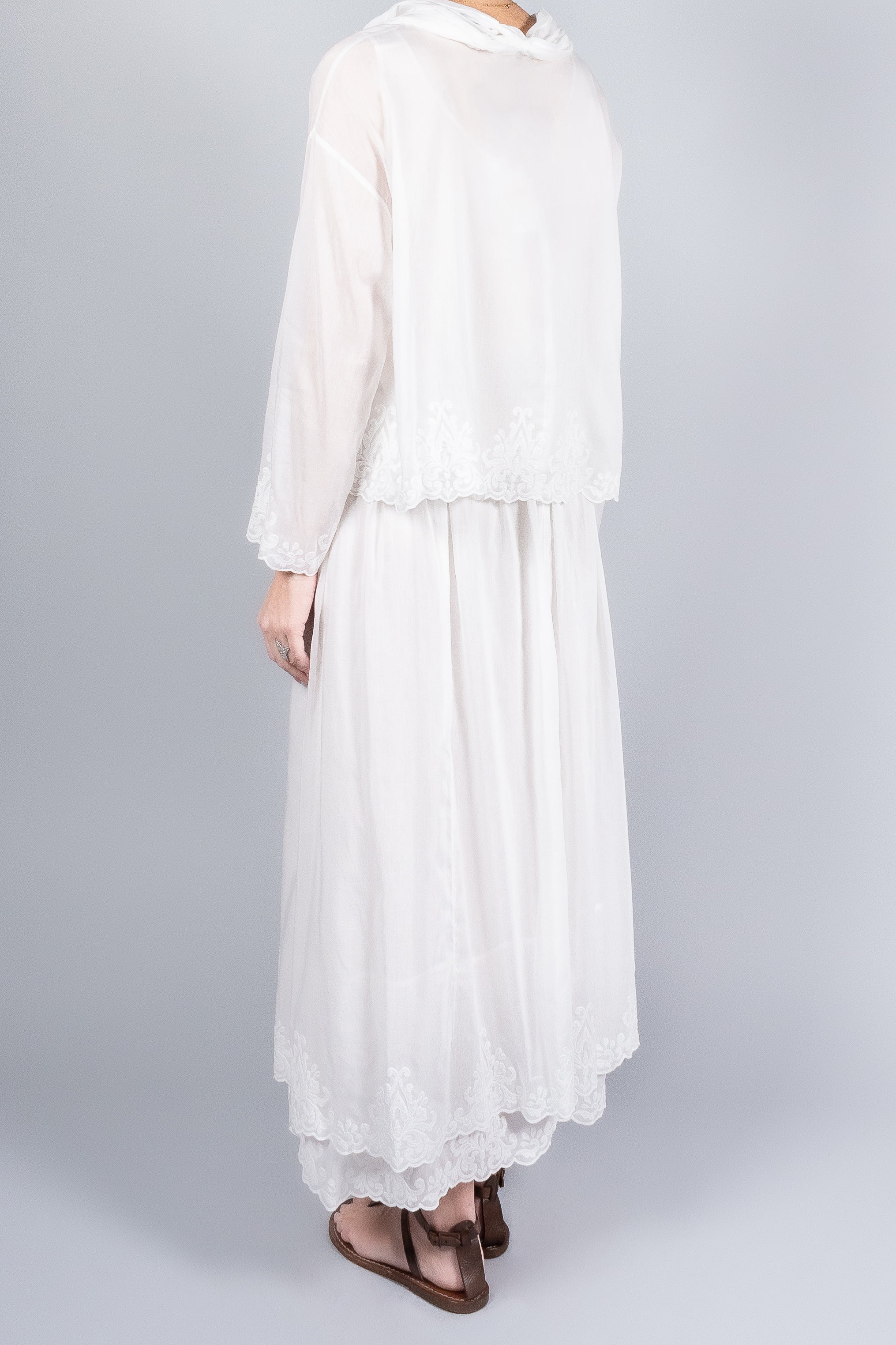 Forte Forte Embroidered Skirt