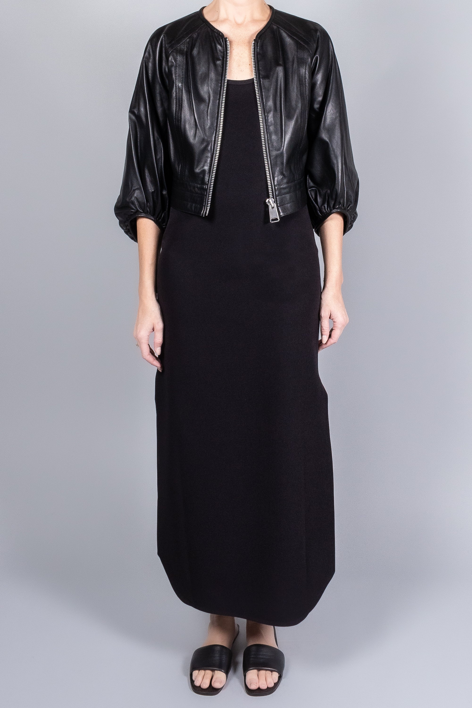 Yigal Azrouel Olive Leather Jacket