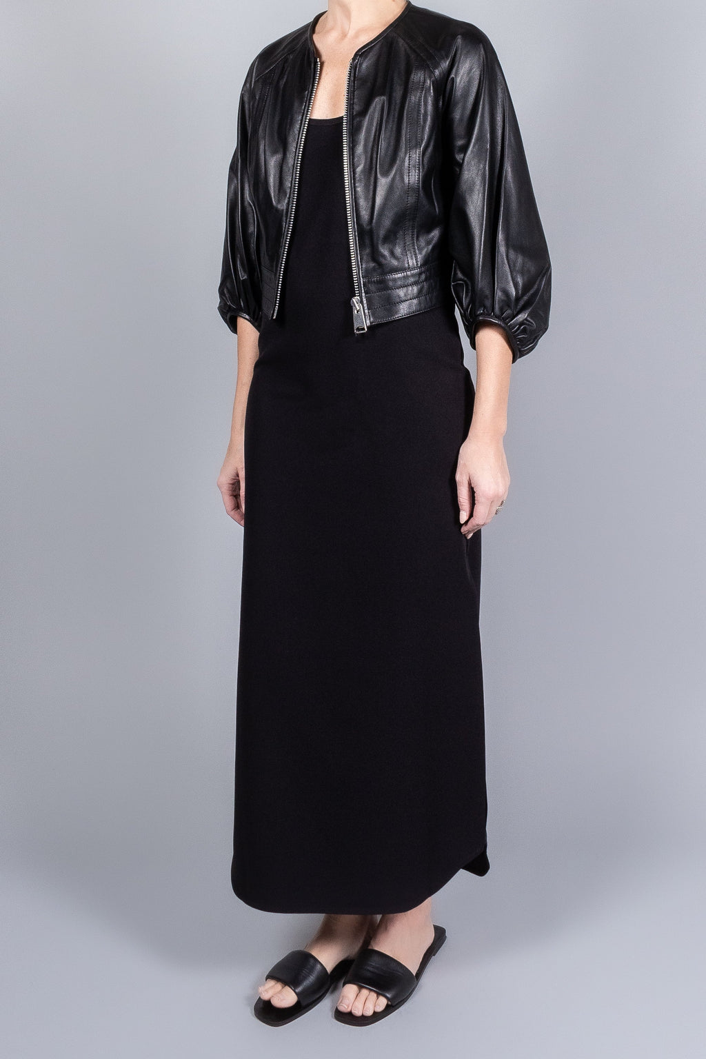Yigal Azrouel Olive Leather Jacket