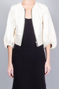 Yigal Azrouel Olive Leather Jacket