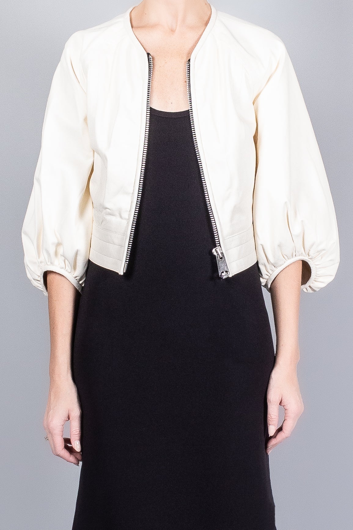 Yigal Azrouel Olive Leather Jacket