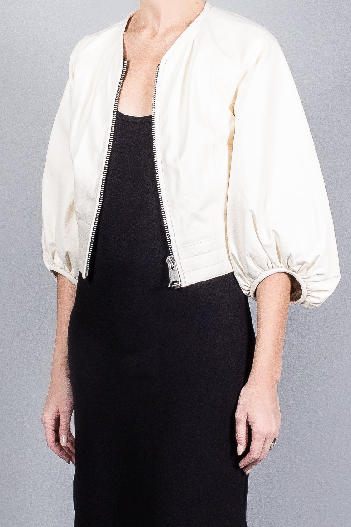 Yigal Azrouel Olive Leather Jacket