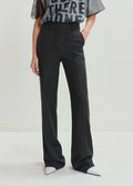 Essentiel Antwerp Invade Fitted Flared Pants in Shadow