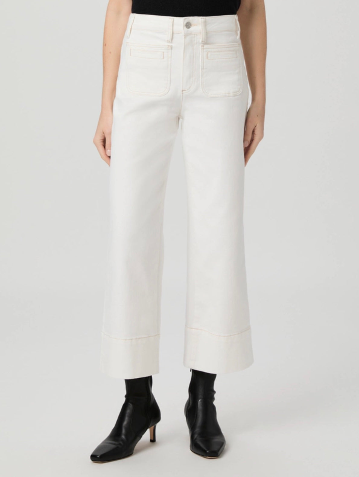 Paige Anessa Jeans with Vintage Welt Patch Pockets