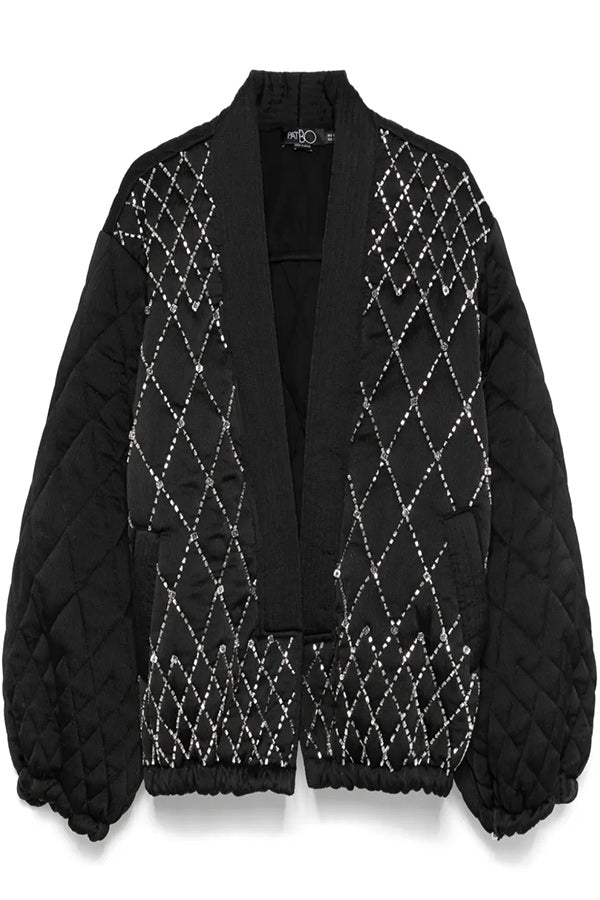 HAND BEADED QUILTED JACKET