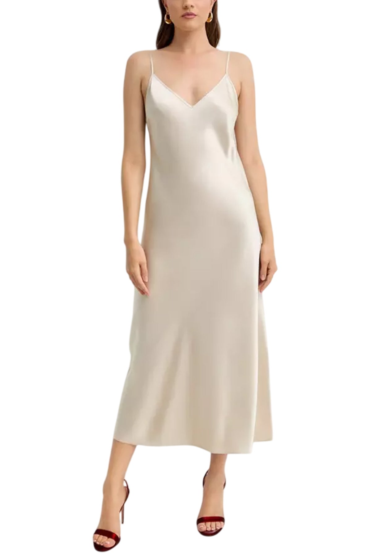 SILK SATIN CLEA DRESS