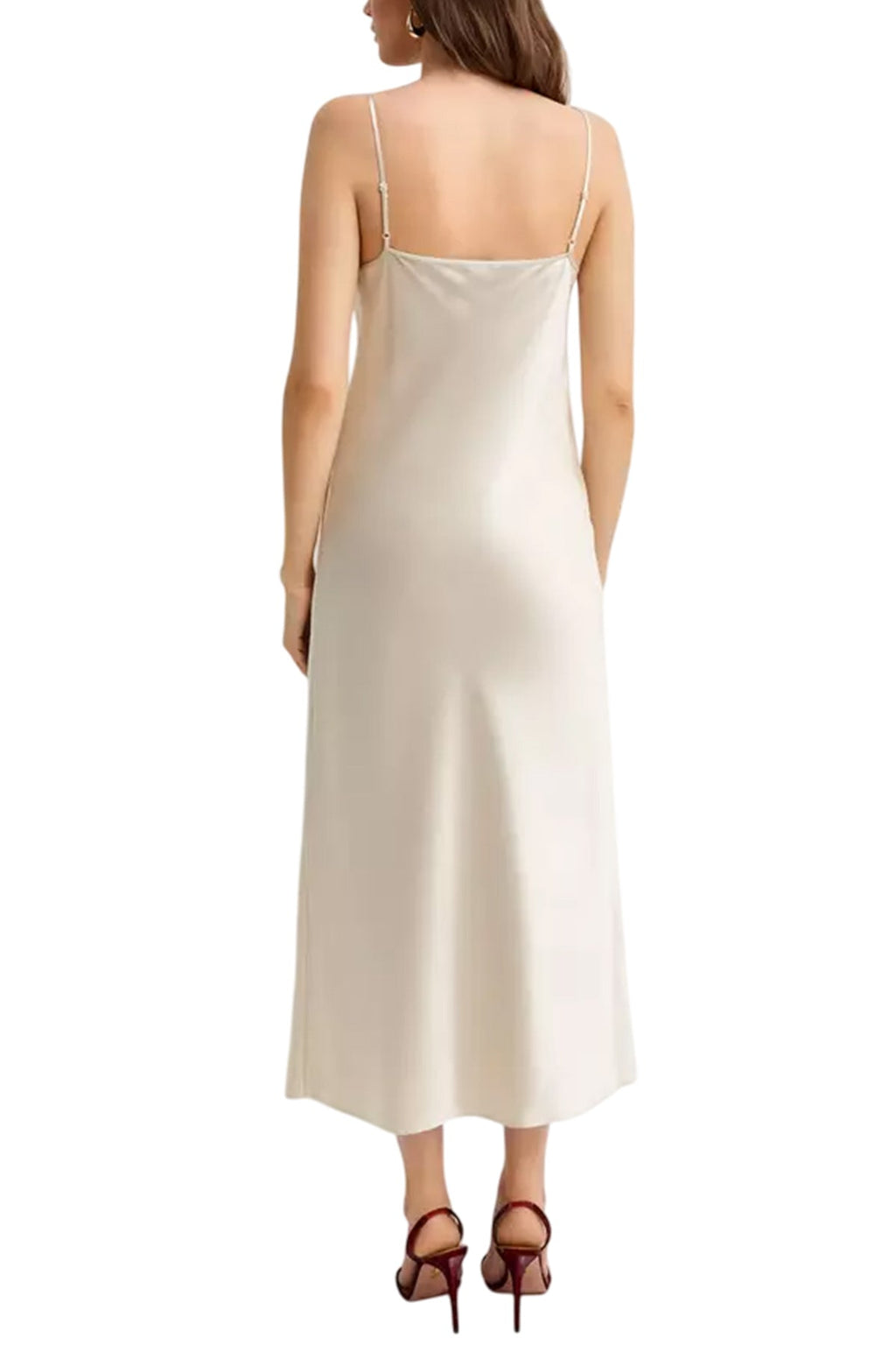 SILK SATIN CLEA DRESS