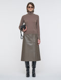 Joseph High Nk Ls-Light Pure Cashmere
