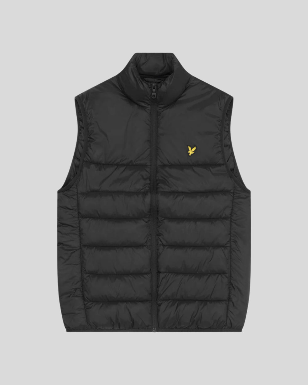 Lyle & Scott Mens Wadded Gilet | Jet Black