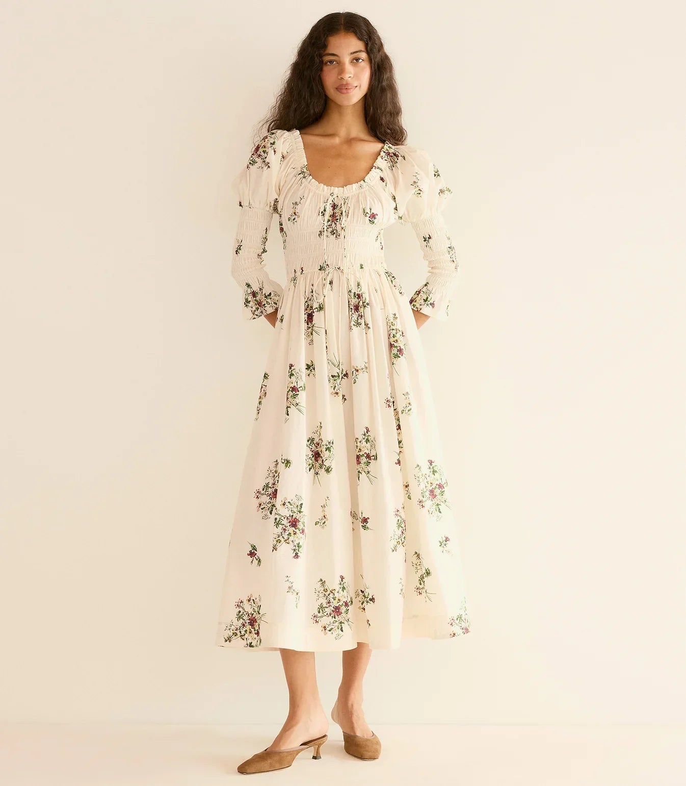 DÔEN Kaira Dress in Primrose Bouquet