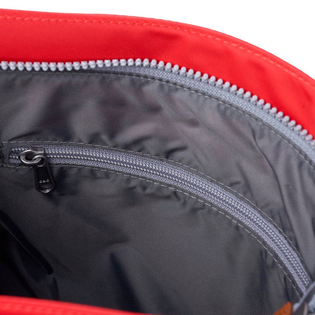 ROKA Kennington B Medium Recycled Nylon Bag | Chilli Oil