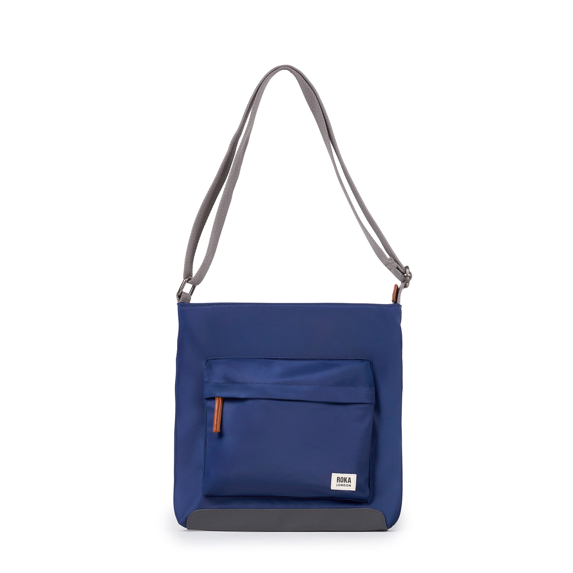 ROKA Kennington B Medium Recycled Nylon Bag | Crisp Blue