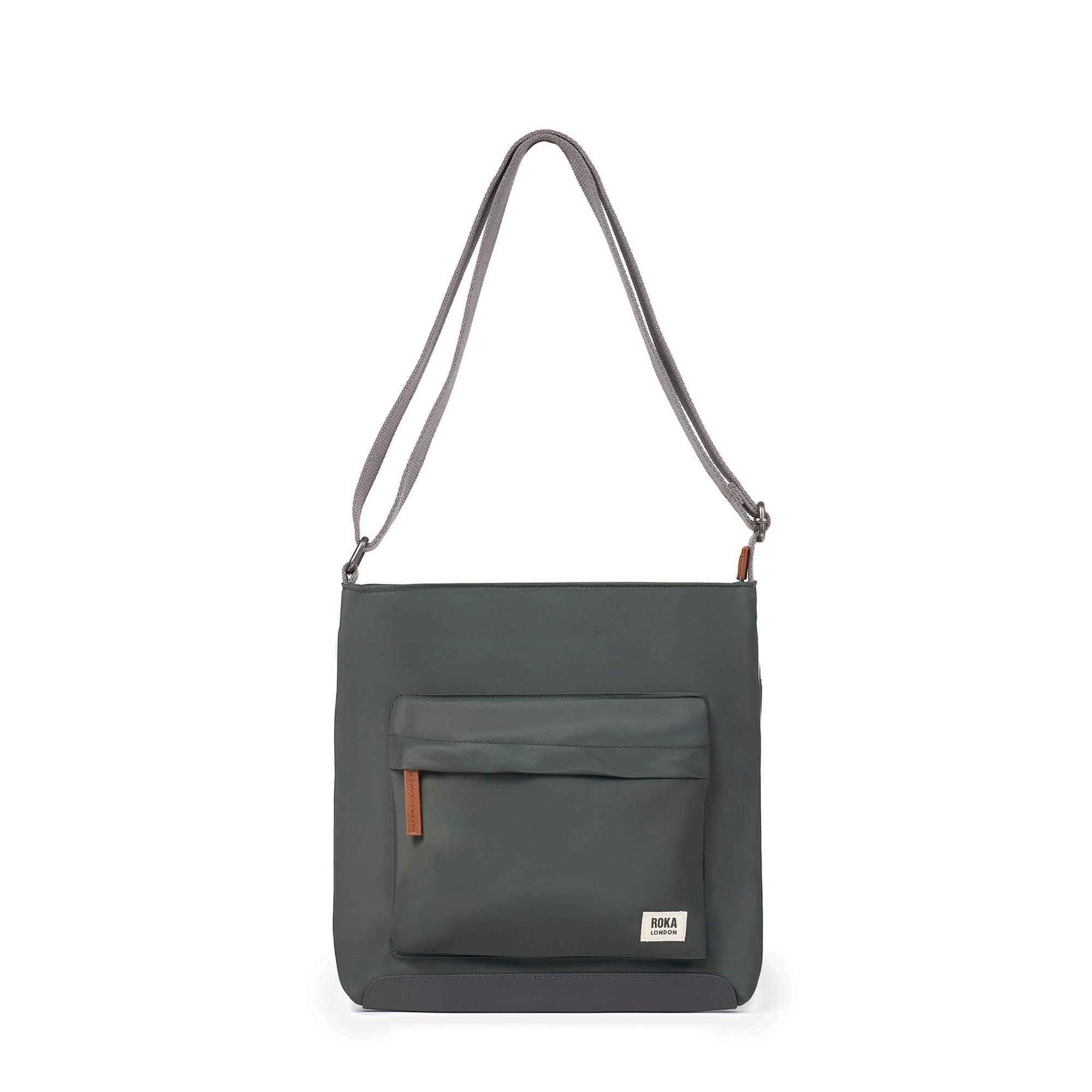 ROKA Kennington B Medium Recycled Nylon Bag | Thyme