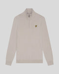 Lyle & Scott Mens Cotton Merino 1/4 Zip Jumper | Cove