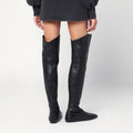 Black tall Luna boots