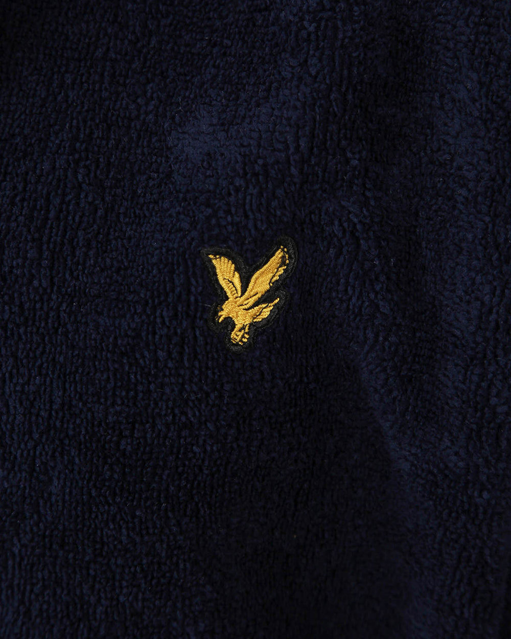 Lyle & Scott Mens Towelling Dressing Gown | Peacoat