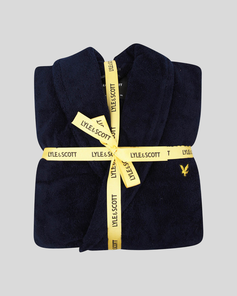 Lyle & Scott Mens Towelling Dressing Gown | Peacoat