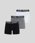 Lyle & Scott Mens Daniel Trunks | 3 Pack | Mixed