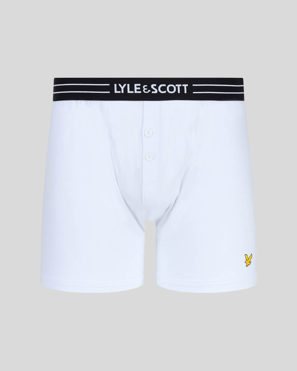 Lyle & Scott Mens Lewis Button Front Trunks | 3 Pack | Mixed